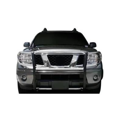 Grille Guard-Stainless Steel-Frontier/Pathfinder|Black Horse Off Road