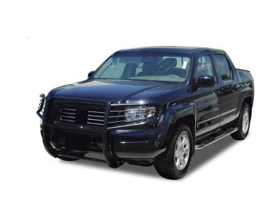 Black Horse Off Road - Grille Guard-Black-2006-2014 Honda Ridgeline|Black Horse Off Road - Image 3