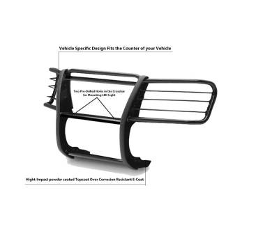 Black Horse Off Road - Grille Guard-Black-2002-2005 Ford Explorer|Black Horse Off Road - Image 5