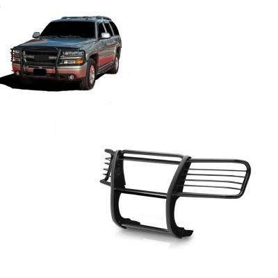 Grille Guard-Black-1999-2002 Chevrolet Silverado 1500/2000-2006 Chevrolet Suburban 1500/2000-2006 Chevrolet Tahoe/2000-2006 GMC Yukon/2000-2006 GMC Yukon XL 1500|Black Horse Off Road