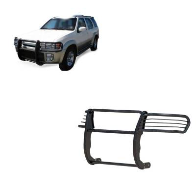 Grille Guard-Black-QX4/Pathfinder|Black Horse Off Road