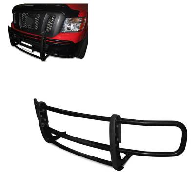 SPARTAN Grille Guard-Black-NV1500/NV2500/NV3500|Black Horse Off Road