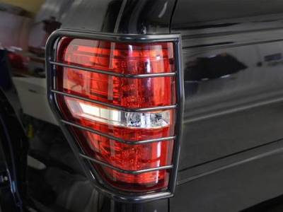 Tail Light Guards-Black-2007-2013 Toyota Tundra|Black Horse Off Road