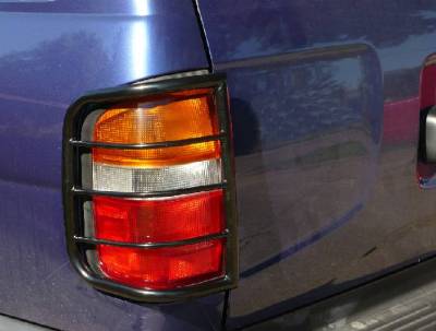 Tail Light Guards-Black-1996-2004 Nissan Pathfinder|Black Horse Off Road