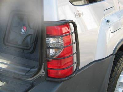 Tail Light Guards-Black-2000-2004 Nissan Xterra|Black Horse Off Road