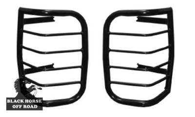 Tail Light Guards-Black-1996-2002 Toyota 4Runner|Black Horse Off Road