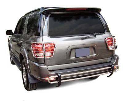 Black Horse Off Road - Rear Bumper Guard-Stainless Steel-2001-2007 Toyota Sequoia|Black Horse Off Road - Image 2