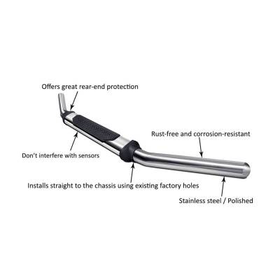 Black Horse Off Road - Rear Bumper Guard-Stainless Steel-2013-2021 Nissan Pathfinder|Black Horse Off Road - Image 3