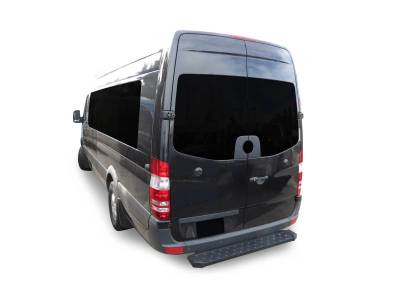 Black Horse Off Road - SPARTAN Rear Step Board-Black-Dodge sprinter/Freightliner sprinter/Mercedes-Benz sprinter 1500/2500/3500/4500|Black Horse Off Road - Image 2