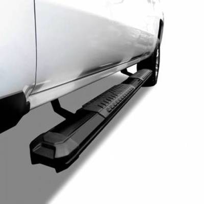 Black Horse Off Road - CUTLASS Running Boards-Black-2015-2024 Ford F-150 SuperCrew Cab/2022-2024 Ford F-150 Lightning SuperCrew Cab/2017-2024 Ford F-250|F-35| F-450|F-550 Super Duty SuperCrew Cab|Black Horse Off Road - Image 3