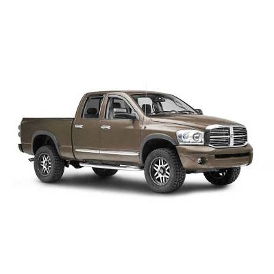 Black Horse Off Road - Black Horse Off Road [BHOR] |Tape On Rain Guard/Wind Deflectors|2002-2008 Dodge Ram 1500 Quad Cab/2003-2009 Dodge Ram 2500 Quad Cab/2003-2009 Dodge Ram 3500 Quad Cab|Smoke,4Pcs|#140530 - Image 14