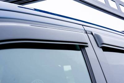 Black Horse Off Road - Black Horse Off Road [BHOR] | 3M tape-on Rain Guards / Wind Deflectors | Fits 2010-2014 Lexus GX460 |Smoke,4 pcs | #14-GX460 - Image 11