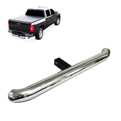 Rear Bumper Protector-Stainless Steel-Universal |Black Horse Off Road