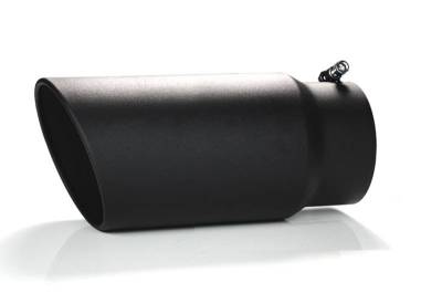 Muffler Tip-Black-- Universal |Black Horse Off Road