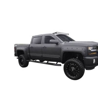 Black Horse Off Road - FENDER FLARES RIVETED Style-Black-CHEVROLET AVALANCHE/Chevrolet Silverado/CHEVROLET SUBURBAN/CHEVROLET TAHOE|Black Horse Off Road - Image 3