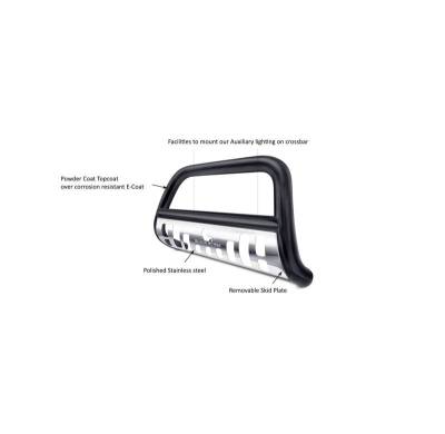 Black Horse Off Road - Bull Bar-Black-2003-2017 Ford Expedition/2004-2024 Ford F-150/2003-2017 Lincoln Navigator|Black Horse Off Road - Image 3