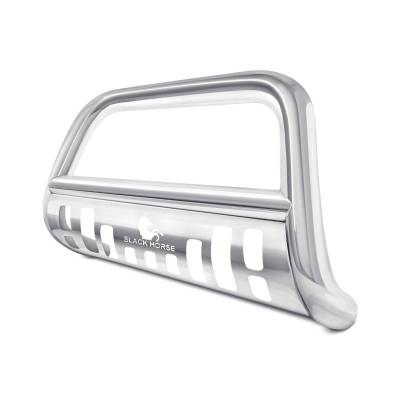 Bull Bar-Stainless Steel-Chevrolet TrailBlazer/GMC Envoy/Isuzu Ascender/Oldsmobile Bravada/Buick Rainier|Black Horse Off Road