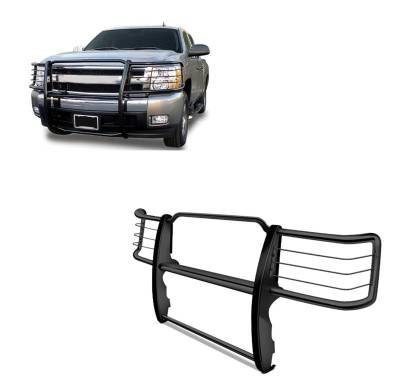 Grille Guard-Black-Silverado 2500 HD/Silverado 3500 HD|Black Horse Off Road