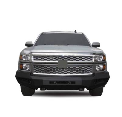 Black Horse Off Road - ARMOUR Heavy Duty Front Bumper-Matte Black-2014-2015 Chevrolet Silverado 1500|Black Horse Off Road - Image 2