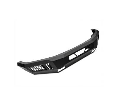 Black Horse Off Road - ARMOUR Heavy Duty Front Bumper-Matte Black-2014-2015 Chevrolet Silverado 1500|Black Horse Off Road - Image 3