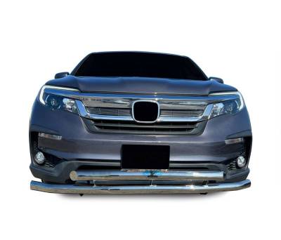 Double Layer Front Runner-Stainless Steel-Pilot/MDX/Passport/Ridgeline|Black Horse Off Road