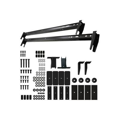 Black Horse Off Road - Black Horse Off Road Ladder Rack Black Universal Two Bars Fit Most Work Vans Without Rain Gutters 600 lbs Weight Capacity fit 2014-25 City Express|2012-25 NV200|2015-25 Promaster City|2010-25 Transit Connect |Black Horse Off Road - Image 5