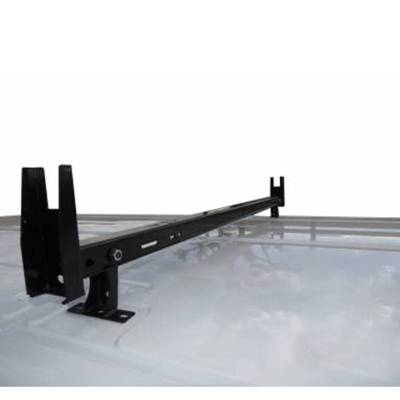 Black Horse Off Road - Black Horse Off Road Ladder Rack Black Universal Two Bars Fit Most Work Vans Without Rain Gutters 600 lbs Weight Capacity fit 2014-25 City Express|2012-25 NV200|2015-25 Promaster City|2010-25 Transit Connect |Black Horse Off Road - Image 8