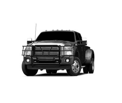 Black Horse Off Road - RUGGED HD Grille Guard-Black-F-250/F-350/F-450/F-550 SD|Black Horse Off Road - Image 4