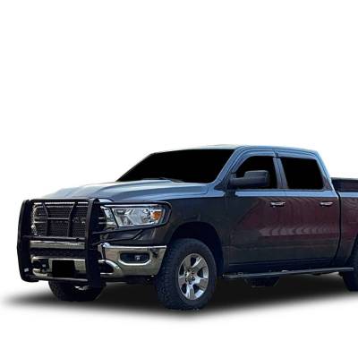 RUGGED HD Grille Guard-Black-2019-2024 Ram 1500|Black Horse Off Road