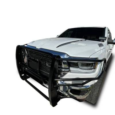 Black Horse Off Road - RUGGED HD Grille Guard-Black-2019-2025 Ram 1500|Black Horse Off Road - Image 20