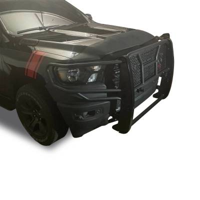 Black Horse Off Road - RUGGED HD Grille Guard-Black-2019-2025 Ram 1500|Black Horse Off Road - Image 26