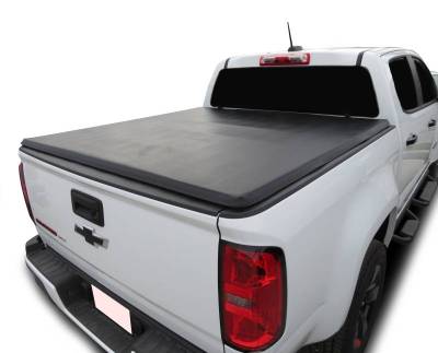 Black Horse Off Road - Premier Soft Tonneau Cover-Black-2015-2024 GMC Canyon/2015-2024 Chevrolet Colorado|Black Horse Off Road - Image 4