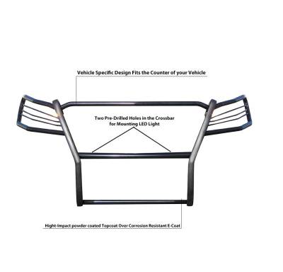 Black Horse Off Road - Grille Guard-Black-2019-2023 Ford Ranger|Black Horse Off Road - Image 11