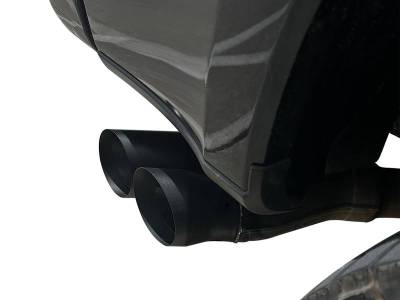 Black Horse Off Road - Muffler Tip-Matte Black-2008-2024 Ford F-250 Super Duty/2008-2024 Ford F-350 Super Duty/2008-2024 Ford F-450 Super Duty/2011-2024 Ford F-250 Super Duty/2011-2024 Ford F-350 Super Duty/2011-2024 Ford F-450 Super Duty|Black Horse Off Road - Image 7