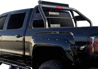 Black Horse Off Road - CLASSIC Roll Bar With 40" LED Light Bar-Black-Dodge Ram 2500/3500, Ram 2500/3500, Chevrolet Silverado 1500/2500 HD/3500/3500 HD, Ford F-150, Nissan Titan, GMC Sierra 1500/2500 HD/3500 HD, Toyota Tundra|Black Horse Off Road - Image 5