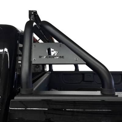 Black Horse Off Road - CLASSIC Roll Bar With 40" LED Light Bar-Black-Dodge Ram 2500/3500, Ram 2500/3500, Chevrolet Silverado 1500/2500 HD/3500/3500 HD, Ford F-150, Nissan Titan, GMC Sierra 1500/2500 HD/3500 HD, Toyota Tundra|Black Horse Off Road - Image 6