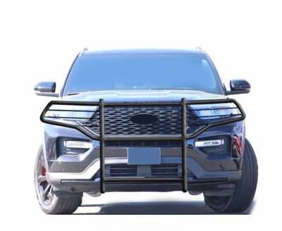 Black Horse Off Road - Grille Guard-Black-2020-2024 Ford Explorer|Black Horse Off Road - Image 2