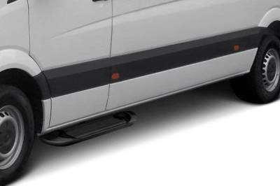 Black Horse Off Road - TRANSPORTER Running Boards-Black-2009-2014 Ford F-150 Super Crew Cab|Black Horse Off Road - Image 4