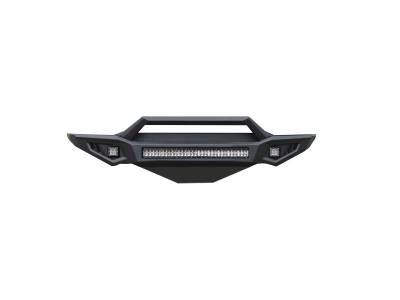 ARMOUR II Heavy Duty Front Bumper Kit-Matte Black- Escalade/ Avalanche 1500/Silverado 1500/ Suburban 1500/ Tahoe/ Yukon/ Yukon/ Yukon XL 1500|Black Horse Off Road