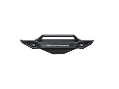 ARMOUR II Heavy Duty Front Bumper Kit-Matte Black-2015-2018 Ram 1500|Black Horse Off Road