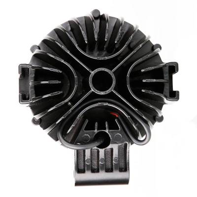 Black Horse Off Road - Grille Guard With Set of 7.0" Black Trim Rings LED Flood Lights-Black-2010-2024 Toyota 4Runner|Black Horse Off Road - Image 3