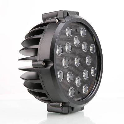 Black Horse Off Road - Grille Guard With Set of 7.0" Black Trim Rings LED Flood Lights-Black-2010-2024 Toyota 4Runner|Black Horse Off Road - Image 10