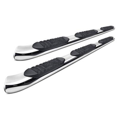 EXTREME Wheel-to-Wheel Side Steps-Stainless Steel-F-150/F-150 Lightning|Black Horse Off Road