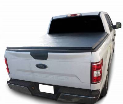 Black Horse Off Road - Premier Soft Tonneau Cover-Black-2019-2024 Ford Ranger|Black Horse Off Road - Image 2