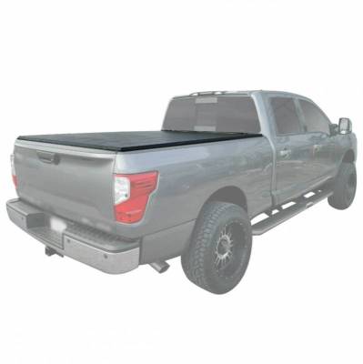 Premier Soft Tonneau Cover-Black-2005-2024 Nissan Frontier|Black Horse Off Road