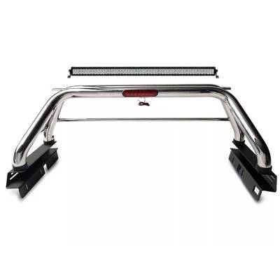 Black Horse Off Road - CLASSIC Roll Bar With 40" LED Light Bar-Stainless Steel-2019-2023 Ford Ranger|Black Horse Off Road - Image 8