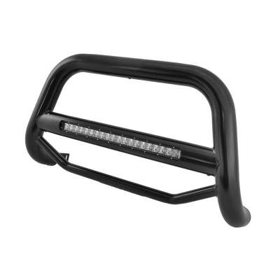 Black Horse Off Road - MAX Beacon Bull Bar-Black-2021-2023 Nissan Rogue|Black Horse Off Road - Image 3
