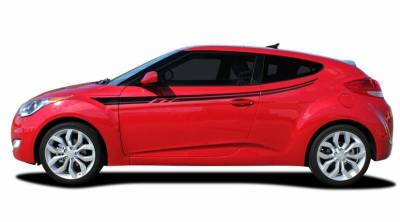 Black Horse Off Road - Pillar Post Trims-Chrome-2012-2016 Hyundai Veloster|Black Horse Off Road - Image 3