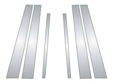 Black Horse Off Road - Pillar Post Trims-Chrome-2007-2011 Hyundai Accent|Black Horse Off Road - Image 2