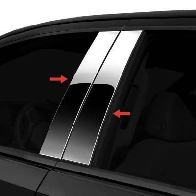 Black Horse Off Road - Pillar Post Trims-Chrome-1995-2000 Lexus LS|Black Horse Off Road - Image 2